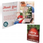 Greeting Card with Square Magnet with Logo