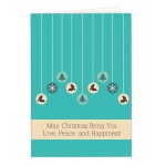 Customized Full Color Holiday Cards; Hanging Ornaments