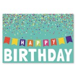 Promotional Banner Birthday Card