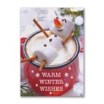 Logo Printed Warm Winters Wishes Holiday Card