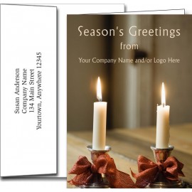 Logo Holiday Greeting Cards w/Imprinted Envelopes (5"x7") with Logo