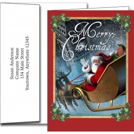 Holiday Greeting Cards w/Imprinted Envelopes with Logo  Holiday Greeting Cards w/Imprinted Envelopes with Logo