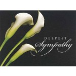 Floral Sympathy Card with Logo