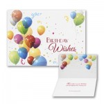 Logo Printed Soaring Wishes Birthday Card