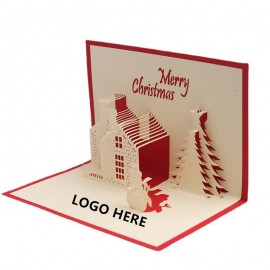 Promotional Christmas Custom Greeting Cards