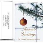 Logo Holiday Greeting Cards w/Imprinted Envelopes (5"x7") with Logo