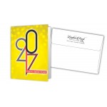 Promotional 5" x 7" Holiday Greeting Cards w/ Imprinted Envelopes - Happy New Years