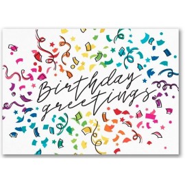 Customized Celebration Explosion Birthday Card  Customized Celebration Explosion Birthday Card