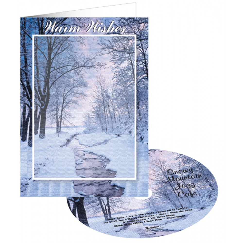 Custom Snowy Mountain Jazz Cafe CD Custom Snowy Mountain Jazz Cafe CD