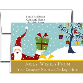 Logo Holiday Greeting Cards w/Imprinted Envelopes (5"x7") with Logo  Logo Holiday Greeting Cards w/Imprinted Envelopes (5"x7") with Logo