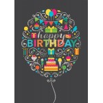 Customized Birthday Balloon Collage