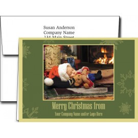 Logo Holiday Greeting Cards w/Imprinted Envelopes (5"x7") with Logo  Logo Holiday Greeting Cards w/Imprinted Envelopes (5"x7") with Logo