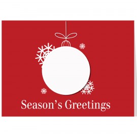Logo Branded Logo Perfect Season's Greetings Greeting Card