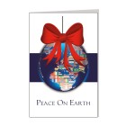 Customized World Peace Greeting Card