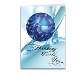 Custom We Think the World of Nurses/Doctors Greeting Card