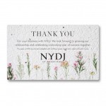 Seed Paper Note Card with Logo