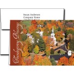 Customized Thanksgiving Greeting Cards w/Imprinted Envelopes