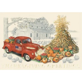 American Appreciation Thanksgiving Card with Logo  American Appreciation Thanksgiving Card with Logo