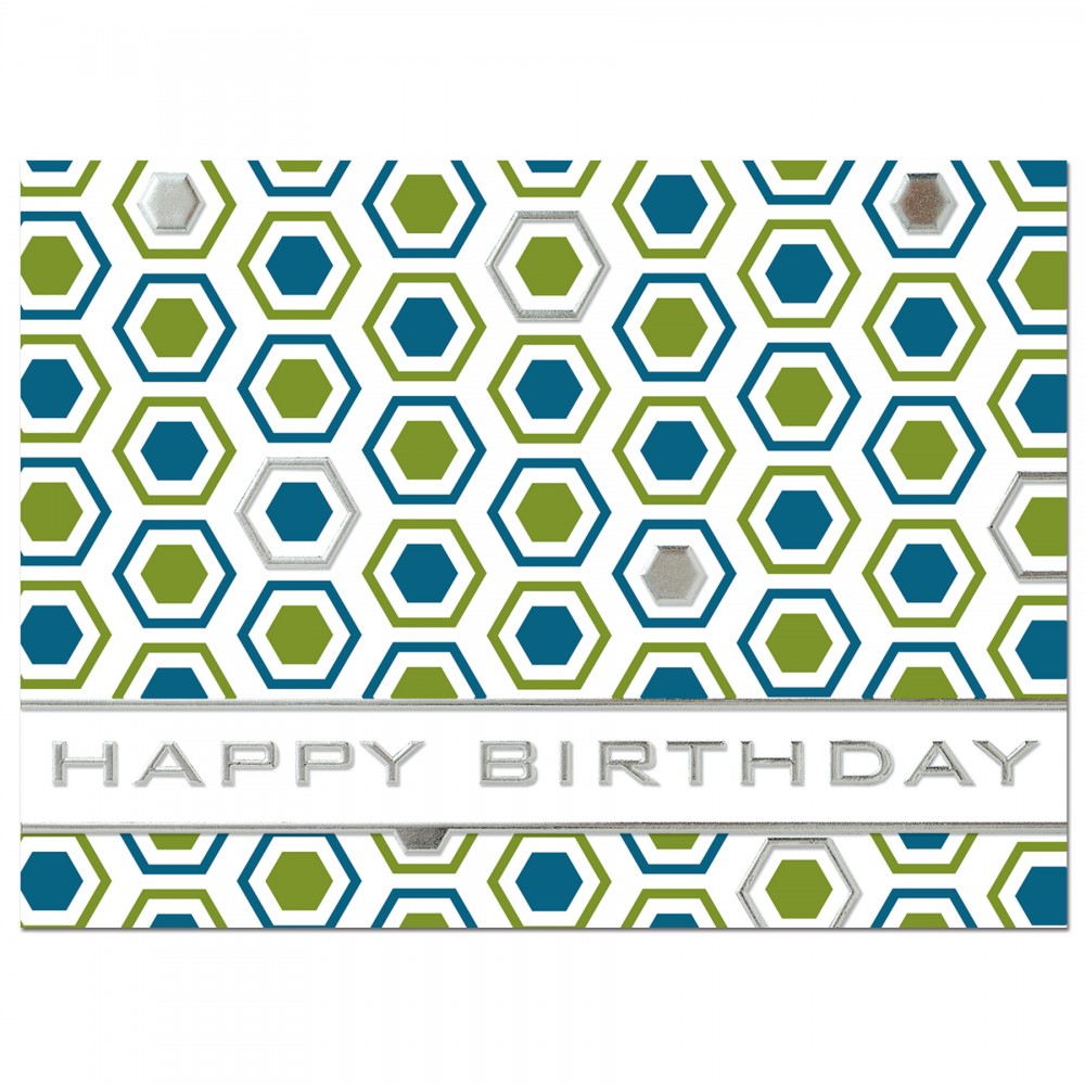 Personalized Hexagon Birthday Personalized Hexagon Birthday