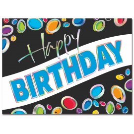 Happy Birthday Logo Printed