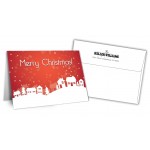 Promotional 5" x 7" Holiday Greeting Cards w/ Imprinted Envelopes - Merry Christmas