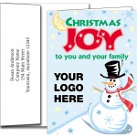 Customized Logo Holiday Greeting Cards w/Imprinted Envelopes (5"x7")