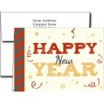 New Year Greeting Cards w/Imprinted Envelopes (5"x7") with Logo