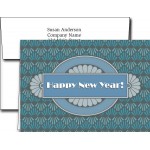 Custom New Year Greeting Cards w/Imprinted Envelopes (5"x7")