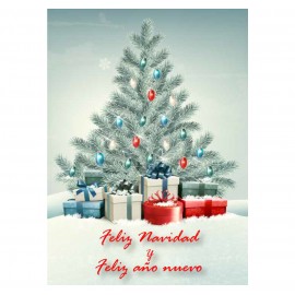 Customized Feliz Navidad Spanish Holiday Greeting Card