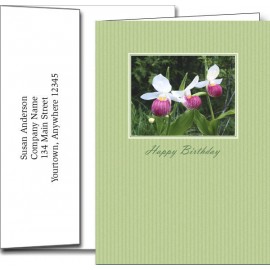 Birthday Greeting Cards w/Imprinted Envelopes with Logo