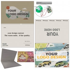 Logo Branded Sound Greeting Cards