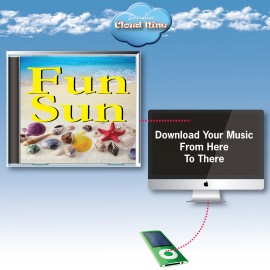 Customized Cloud Nine Acclaim Greeting with Music Download Card - TD61 Fun in the Sun V1 & V2  Customized Cloud Nine Acclaim Greeting with Music Download Card - TD61 Fun in the Sun V1 & V2