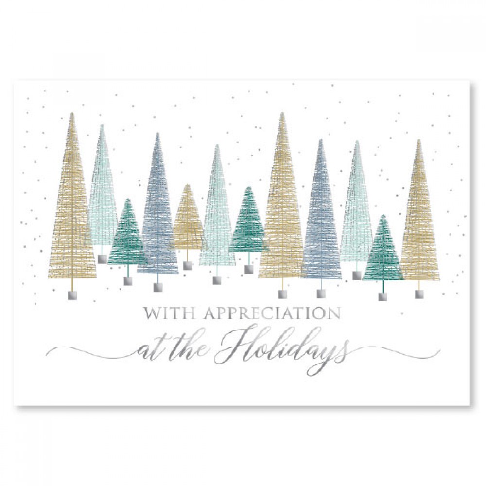 Customized Holiday Appreciation Card