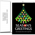 Custom Logo Holiday Greeting Cards w/Imprinted Envelopes (5"x7")