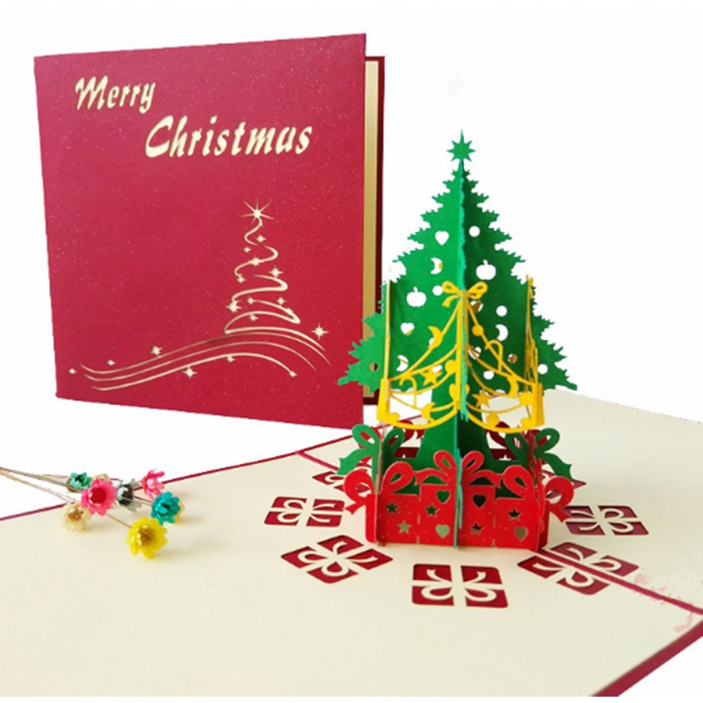 Personalized 3D Holiday Christmas Greeting Card Custom 3D Greeting Card Personalized 3D Holiday Christmas Greeting Card Custom 3D Greeting Card