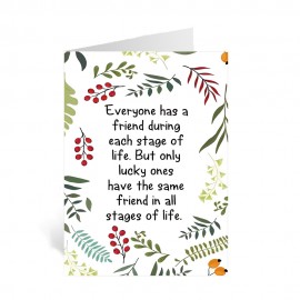 Promotional Best Friend Birthday Card