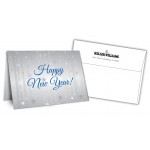 Personalized 5" x 7" Holiday Greeting Cards w/ Imprinted Envelopes - Happy New Year