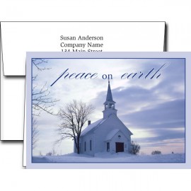 Holiday Greeting Cards w/Imprinted Envelopes with Logo