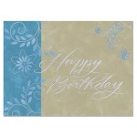 Personalized Floral Birthday