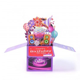 Customized 3D Birthday Custom Greeting Cards