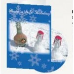 Have a Safe Holiday CD Greeting Card with Logo