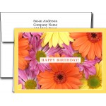 Logo Branded Birthday Greeting Cards w/Imprinted Envelopes