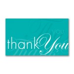 Sentiments Echoed Thank You Card Branded