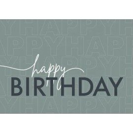 Logo Branded Birthday Happiness Card