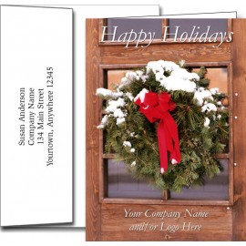 Logo Holiday Greeting Cards w/Imprinted Envelopes (5"x7") with Logo  Logo Holiday Greeting Cards w/Imprinted Envelopes (5"x7") with Logo