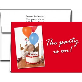 Birthday Greeting Cards w/Imprinted Envelopes with Logo  Birthday Greeting Cards w/Imprinted Envelopes with Logo