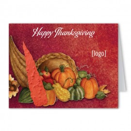 Thanksgiving Seed Paper Greeting Card - Design C with Logo