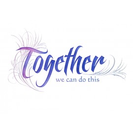 Together We Can Do This Greeting Card with Logo