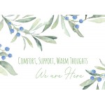 Comfort & Support Greeting Card with Logo