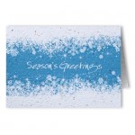 Plantable Seed Paper Holiday Greeting Card - Design O with Logo